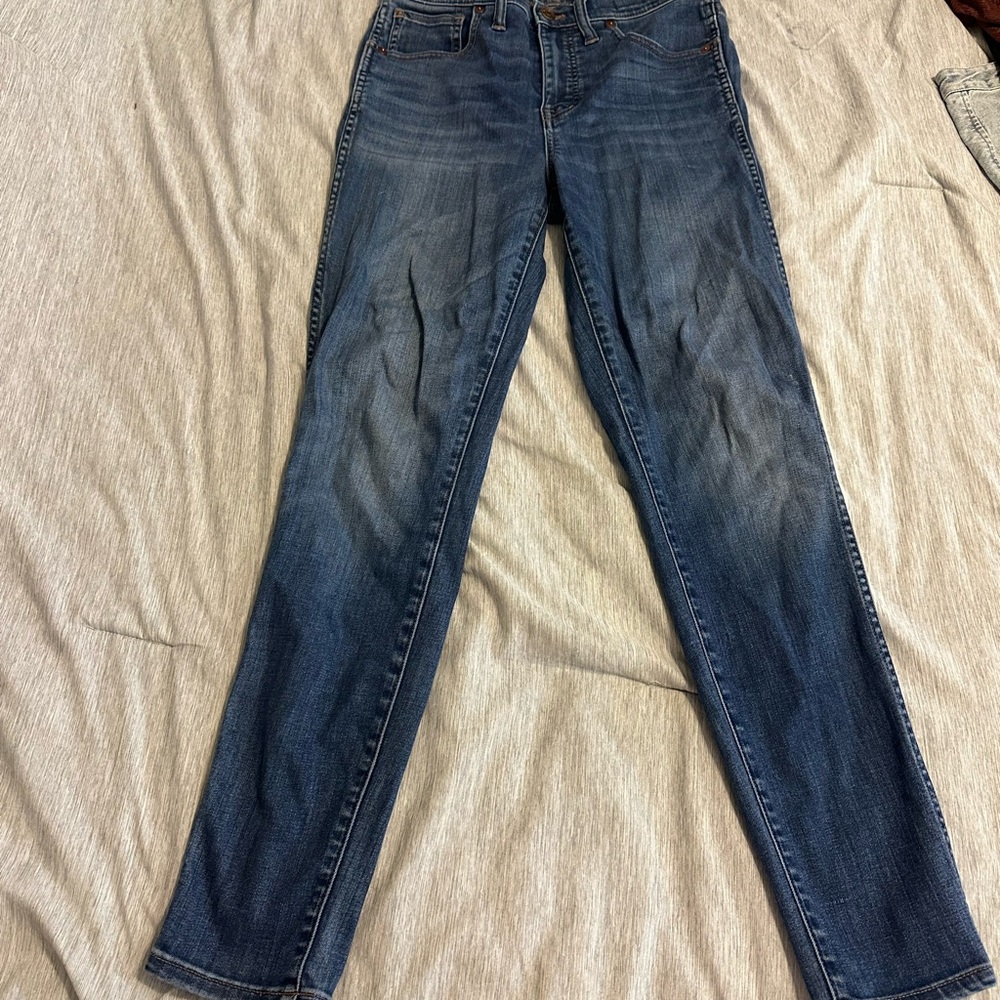 Classic Blue Madewell Skinny Jeans